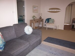 Cottage, 2 Bedrooms | Living area | LCD TV, iPod dock - Beachside Cottage at Blacksmiths (Blacksmiths)
