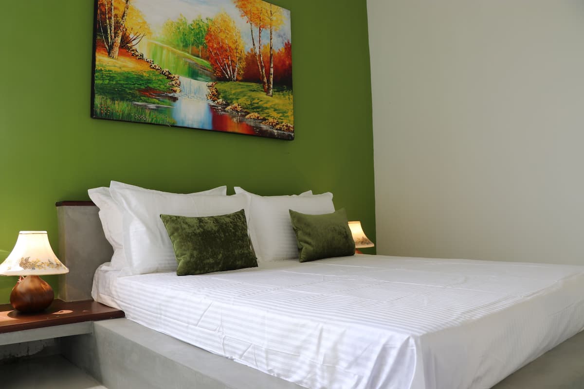 Habitación doble Elite, 1 cama Queen size, con acceso para personas discapacitadas, baño compartido | Vista desde la habitación