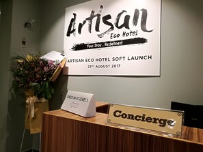 Concierge desk