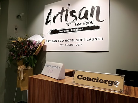 Mostrador de concierge