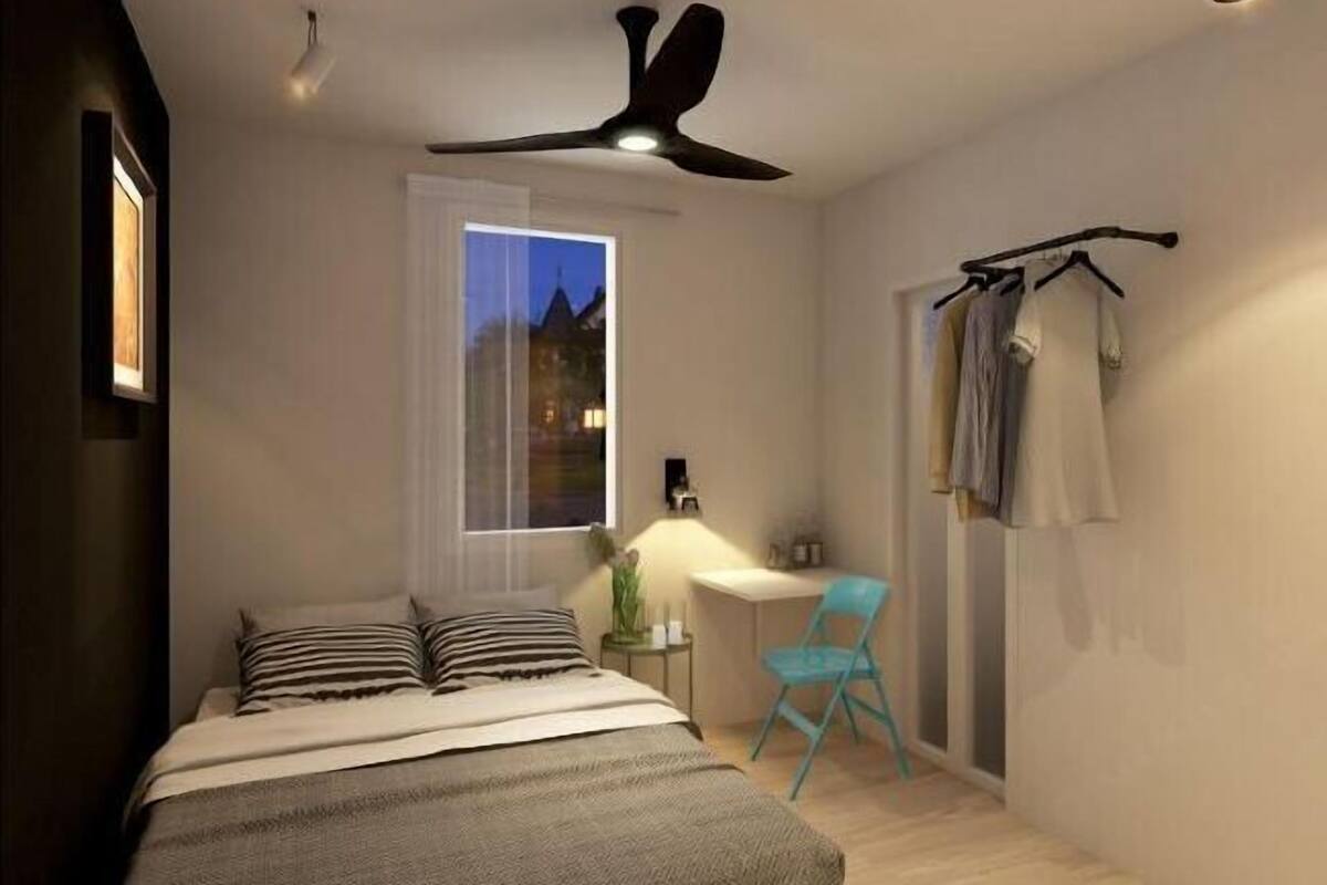 Desk, iron/ironing board (on request), free WiFi, bed sheets
