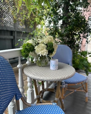 Terrace/patio - BIJOU, Boutique Inn (Charleston)