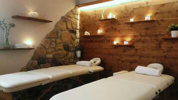Espace de soins pour les couples, soins corporels