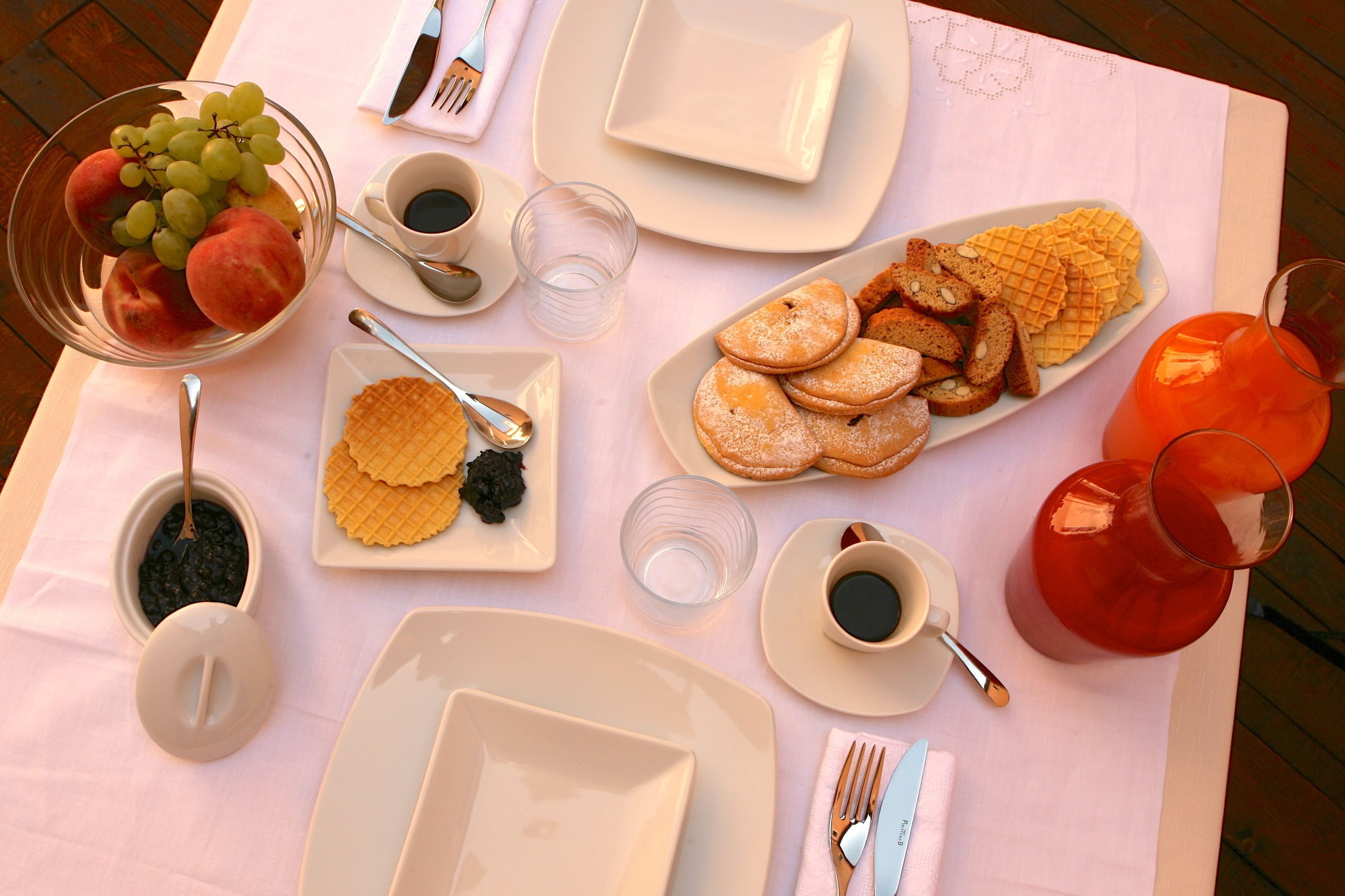 Free daily full breakfast