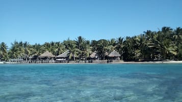 Vue sur la plage/l’océan