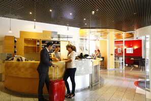Check-in/check-out kiosk - Stadthotel Engel (Ettlingen)