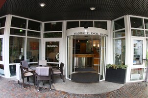 Entrada de la propiedad