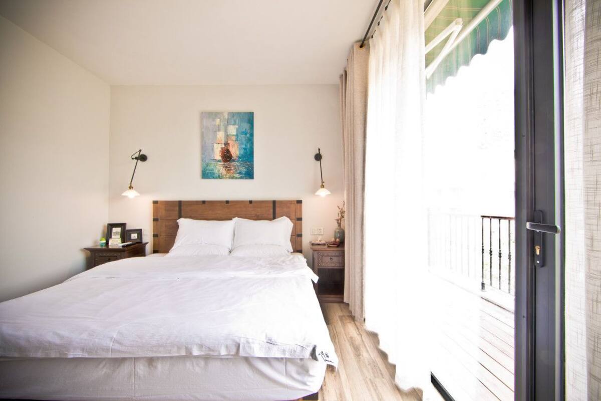 Individually decorated, individually furnished, blackout curtains