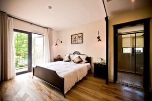 Individually decorated, individually furnished, blackout curtains