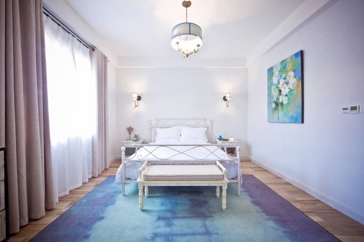 Individually decorated, individually furnished, blackout curtains