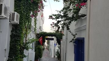 Façade de l’hébergement