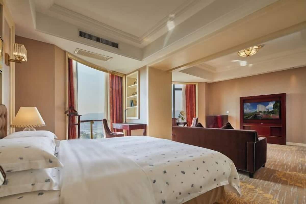 Minibar, una cassaforte in camera, una scrivania, tende oscuranti