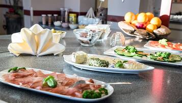 Daily buffet breakfast (EUR 11 per person)