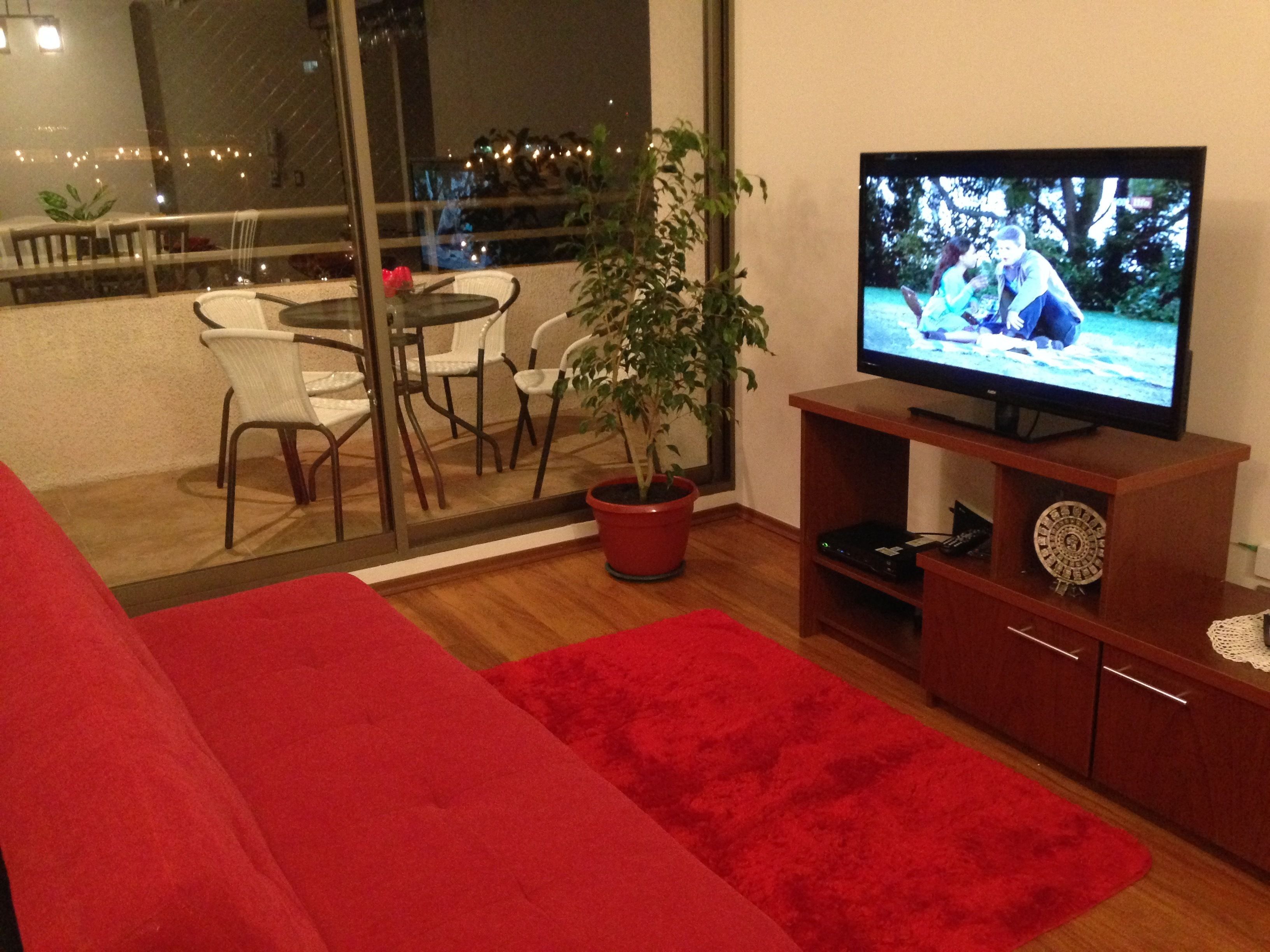 Standard Apartment, 2 Bedrooms | Living area | 42-inch flat-screen TV with cable channels, plasma TV