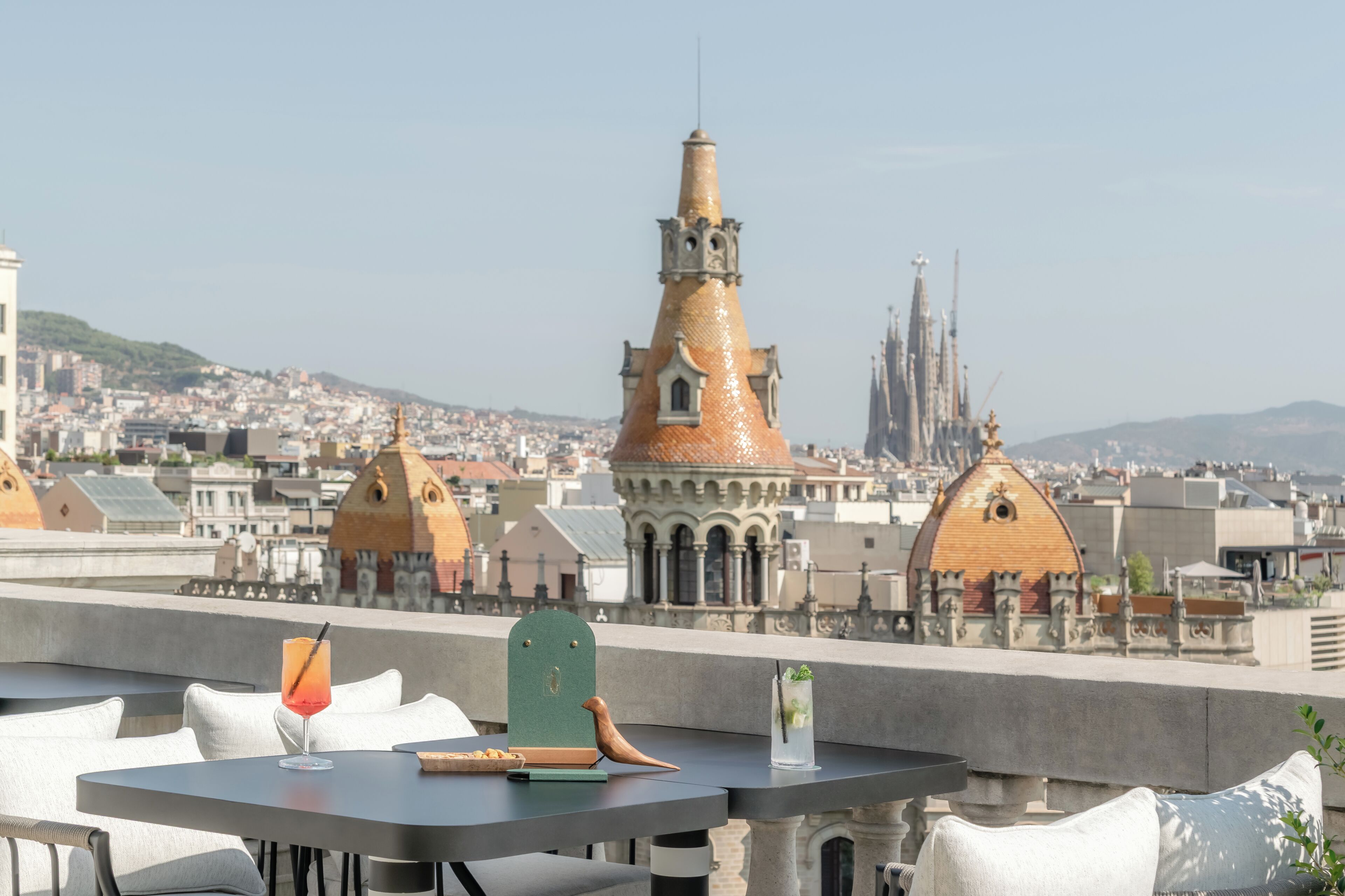 Rooftop bar, alfresco dining, open daily