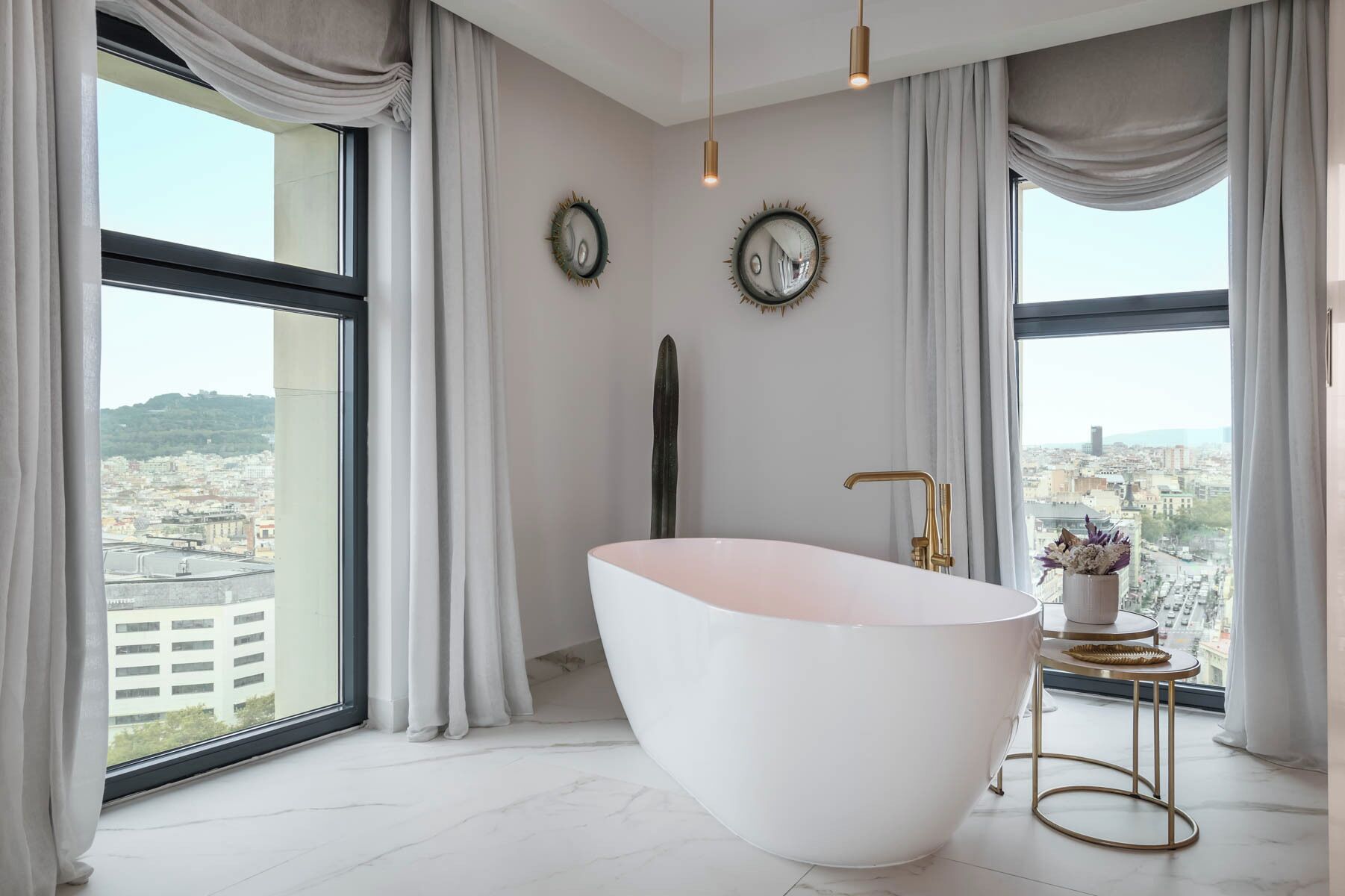 shower, rainfall showerhead, eco-friendly toiletries, hair dryer