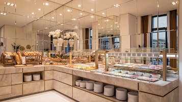 Daily buffet breakfast (EUR 24 per person)