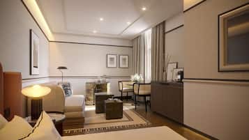 Premium bedding, minibar, in-room safe, blackout drapes
