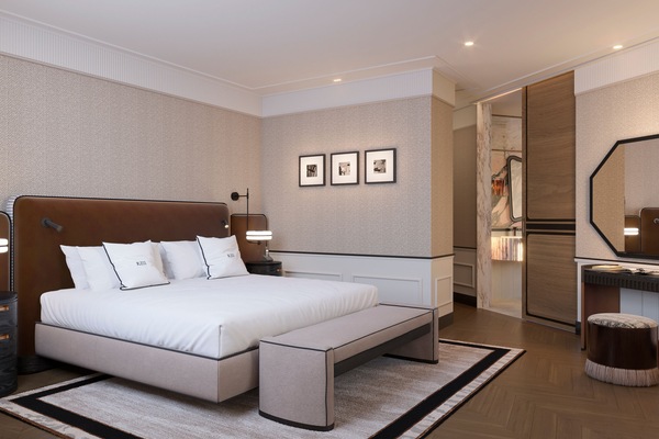 Ropa de cama de alta calidad y minibar
