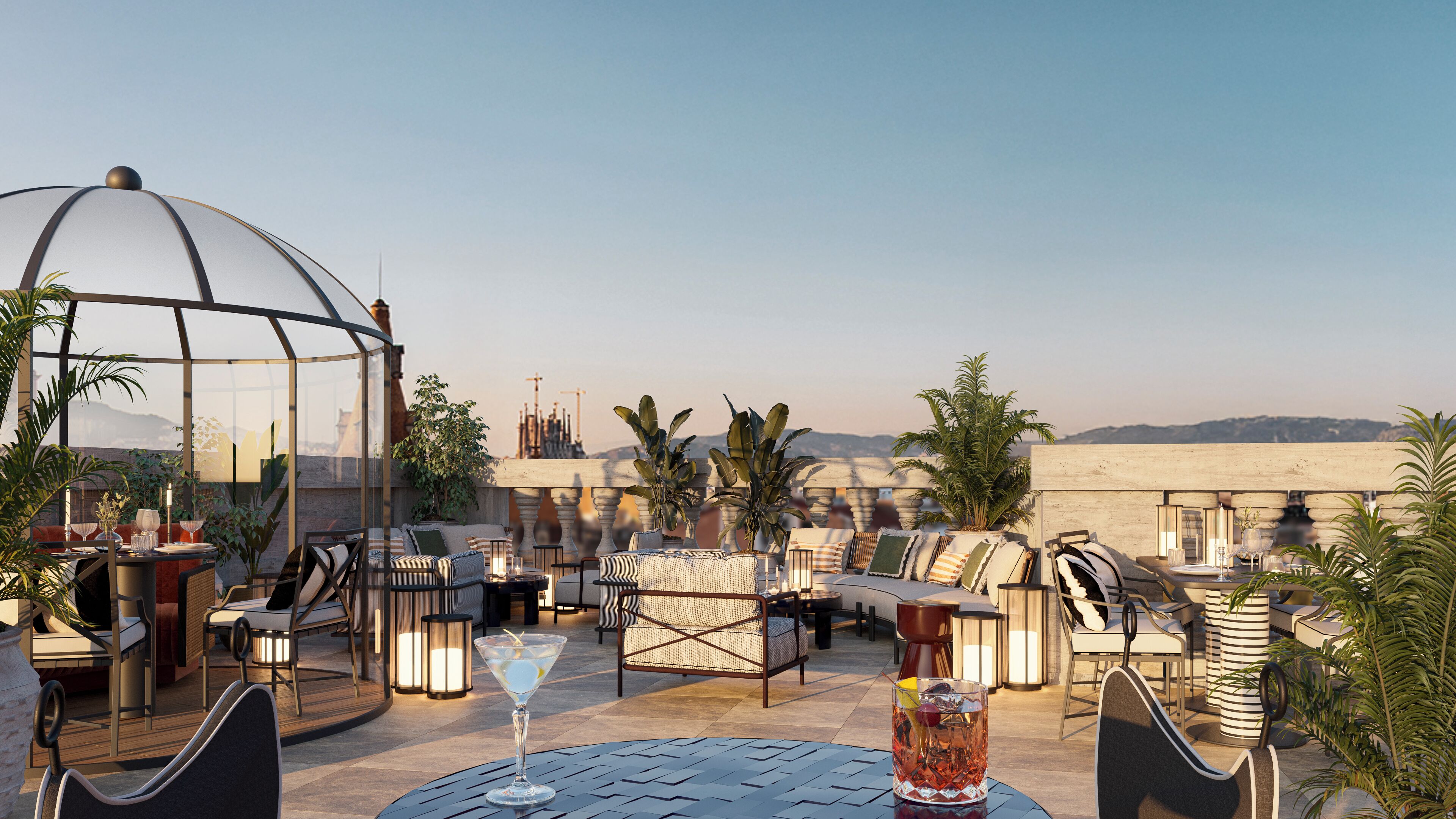 Rooftop terrace