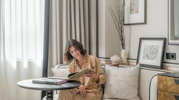 Premium bedding, minibar, in-room safe, individually decorated