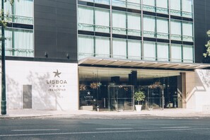 Entrada de la propiedad