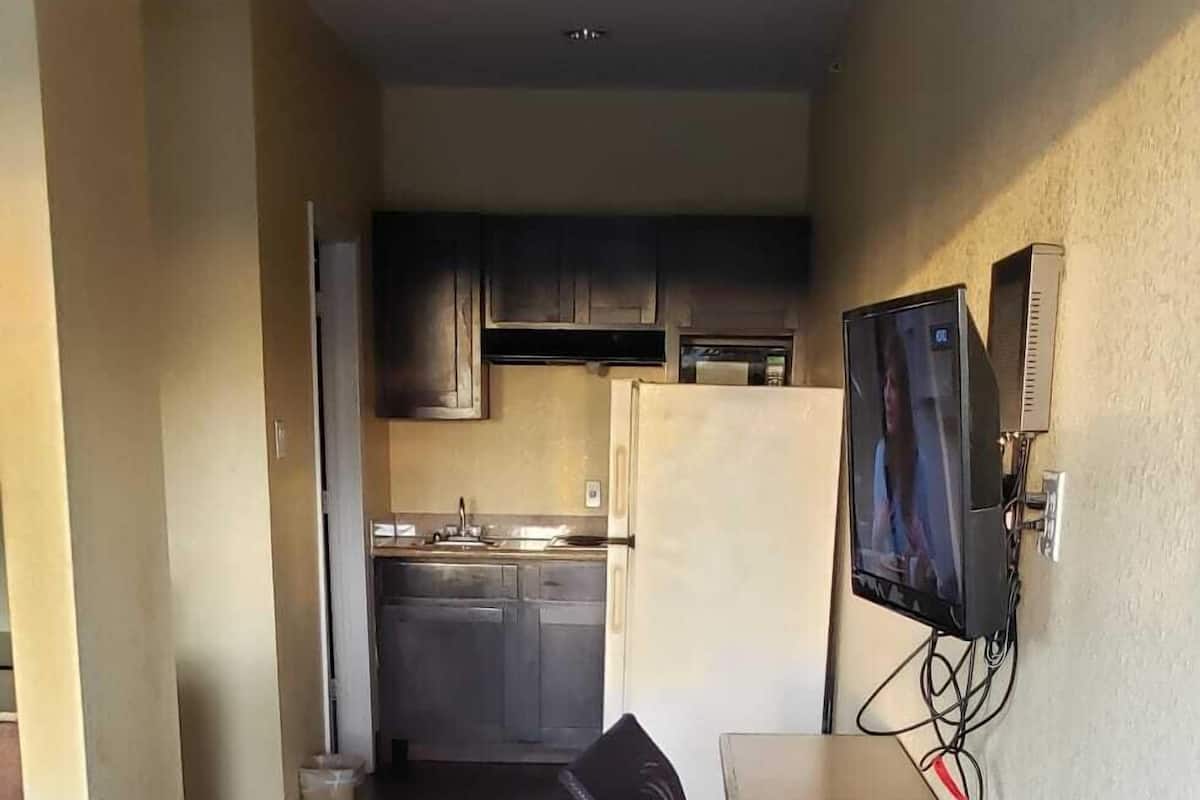 Desk, iron/ironing board, free WiFi, bed sheets