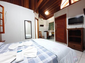 Standard Chalet | Minibar, free WiFi, bed sheets - Pousada Canto do Curió (Paraty)