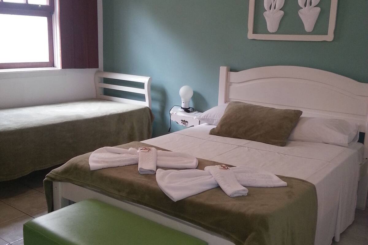 Minibar, blackout curtains, iron/ironing board, free WiFi