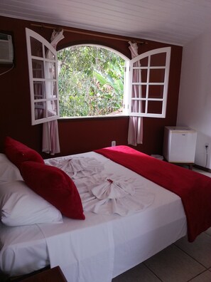 Minibar, blackout curtains, iron/ironing board, free WiFi
