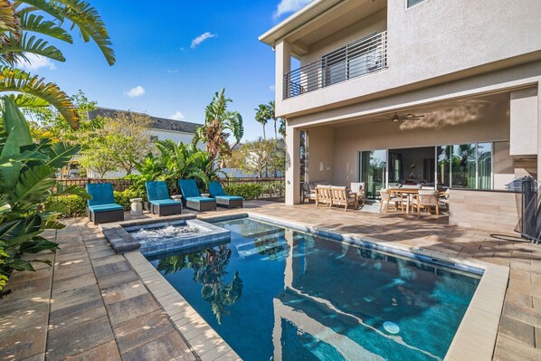 Pool - Liberty Square: Private Pool, Games Room, Golf View, Near Disney (Kissimmee)