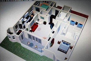 مخطط تصميم الطابق