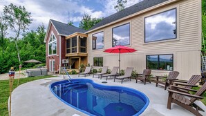 Unclassified image, 5 of 54, button - 10 Min to Sunday River, Sleeps 16, Pool Heated Year-Round, Mountain Views (Bethel)