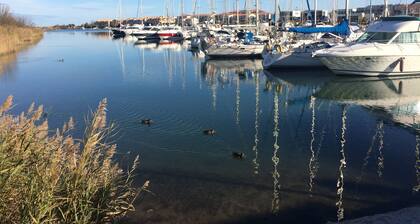 QUIET, HIGH STANDING, LARGE TERRACE AND SWIMMING POOL NEAR THE BEACH