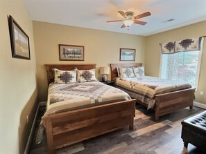 2 Schlafzimmer, Bettwäsche aus ägyptischer Baumwolle