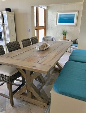 Dining - Beach Front Balcony in Lovely 2 bed/2 Bath Condo (New Smyrna Beach)