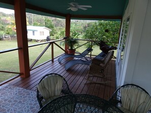 Deluxe House, 3 Bedrooms, Garden View, Garden Area | Terrace/patio