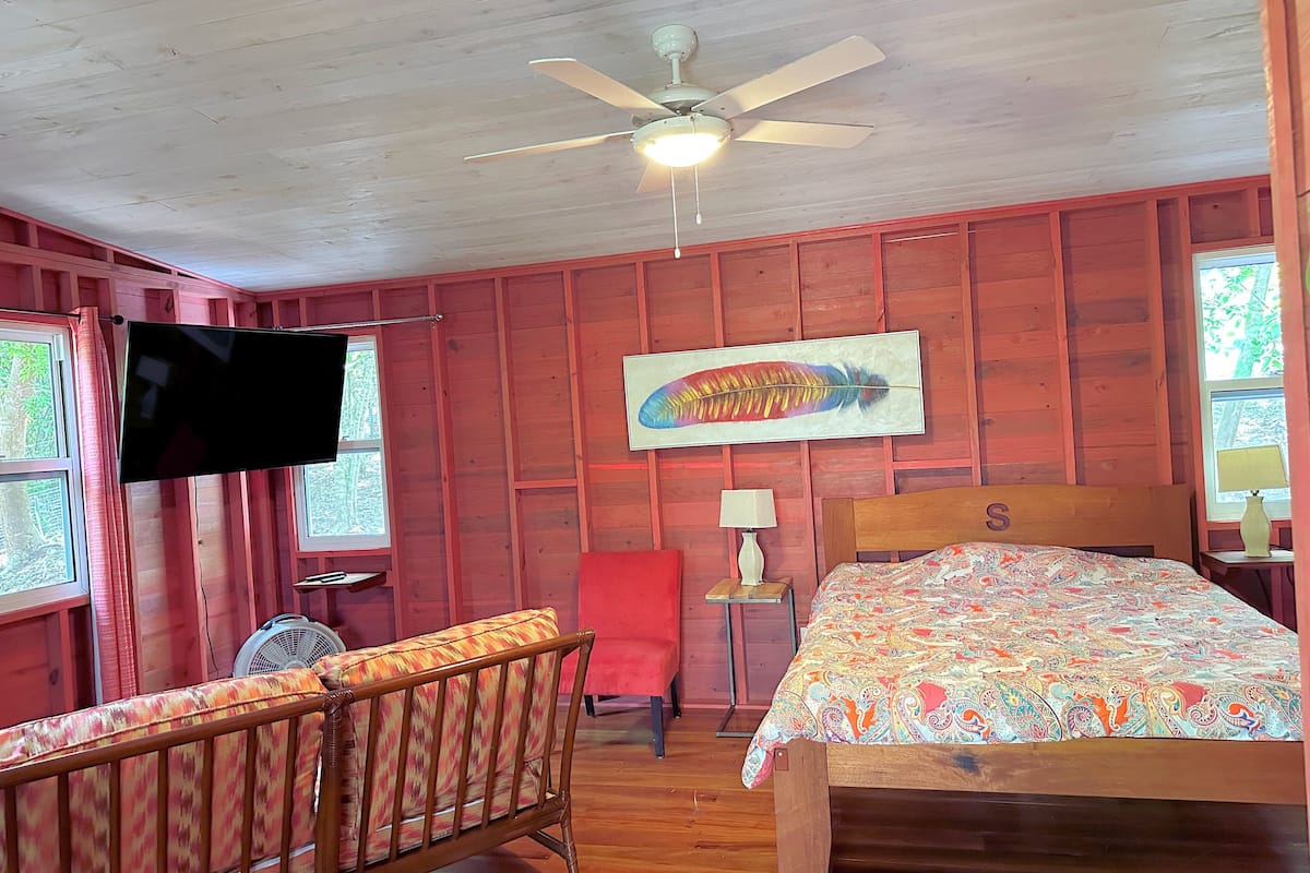 Romantic Double or Twin Room, 1 Queen Bed, Private Bathroom, Garden View