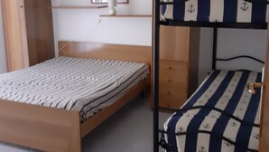 1 多间卧室、熨斗/熨衣板、免费 WiFi