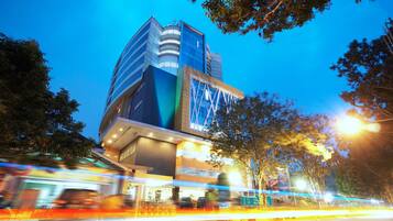 Voorkant van accommodatie