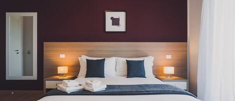 Superior Double Room | Premium bedding, minibar, in-room safe, desk