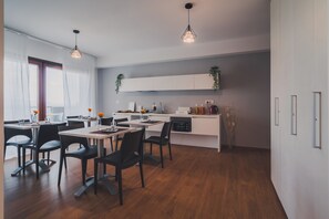 Daily buffet breakfast (EUR 5 per person)