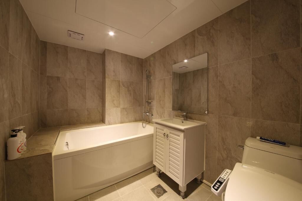 free toiletries, hair dryer, dressing gowns, slippers