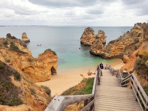 Beautiful apartment in Porto de Mos with swimming pool