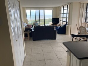 Smart TV, DVD player, books