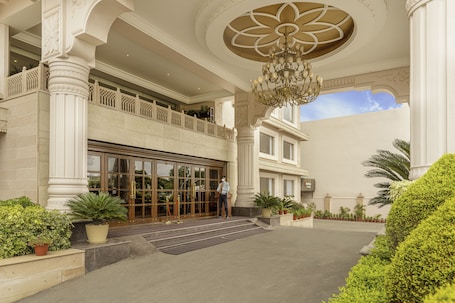 Entrada de la propiedad