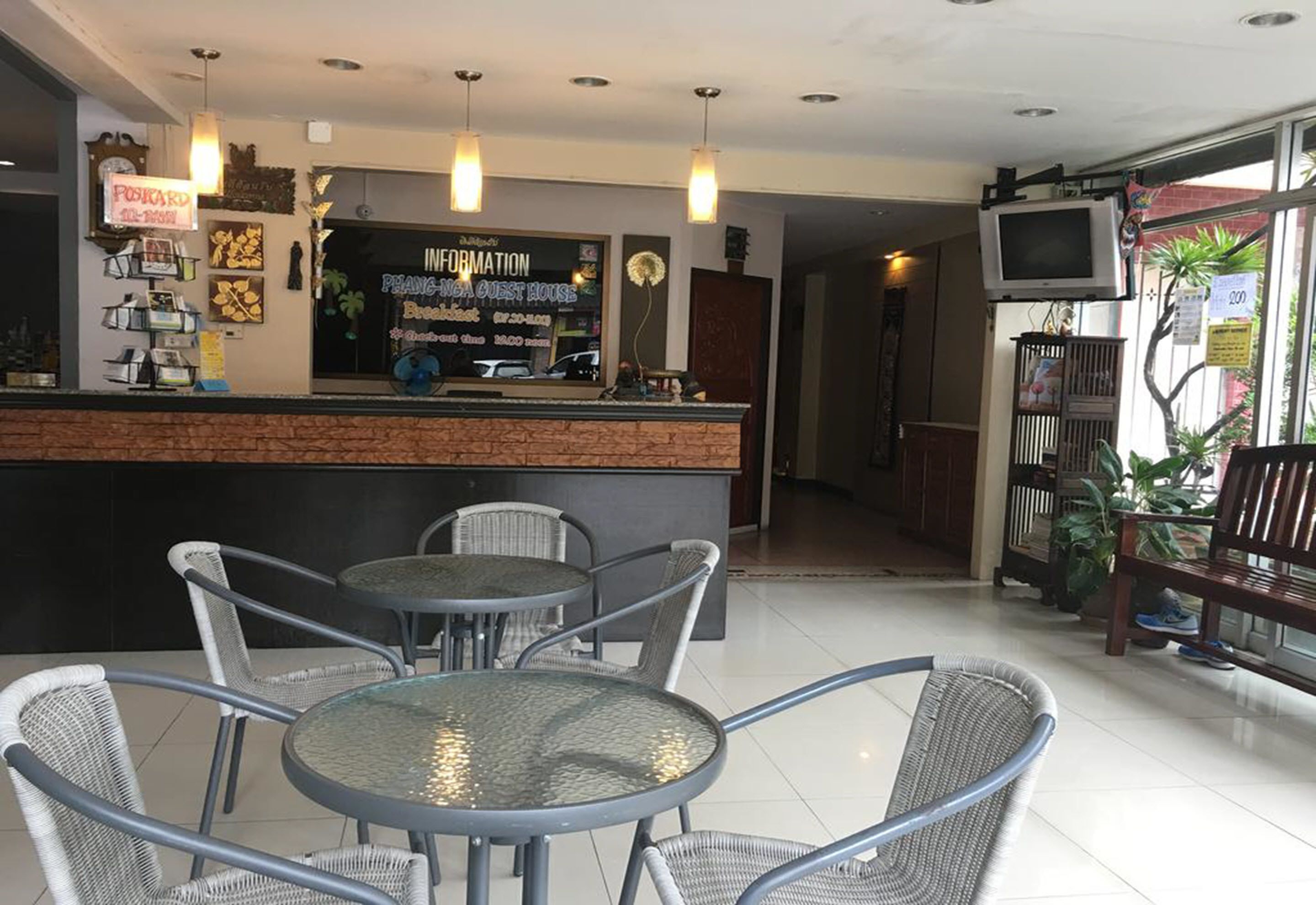 Sittområde i lobbyn