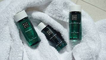 Premium bedding, Select Comfort beds, individually decorated, desk