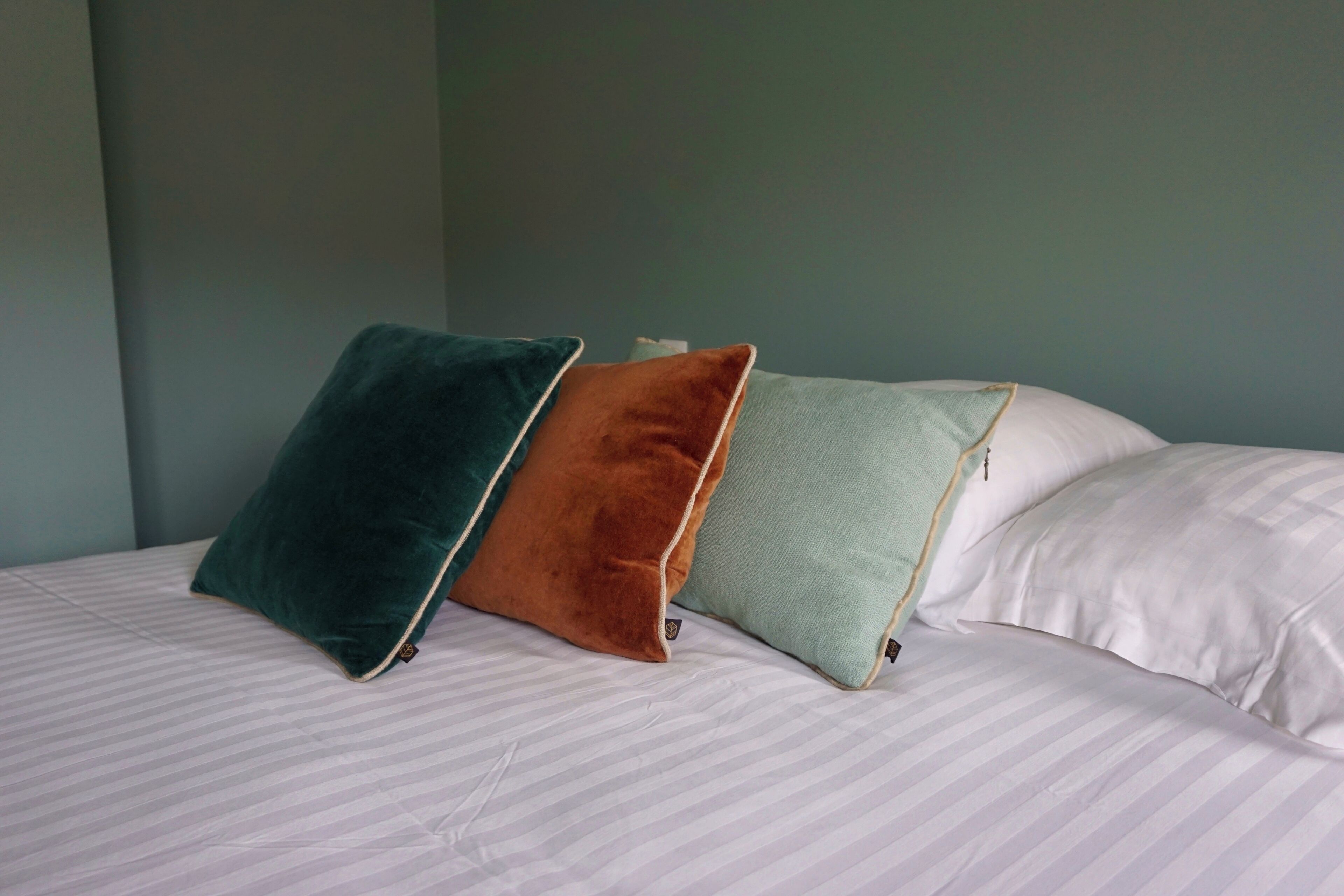 Roupas de cama premium, camas Select Comfort, individualmente decorados