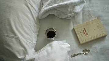 Premium bedding, Select Comfort beds, individually decorated, desk